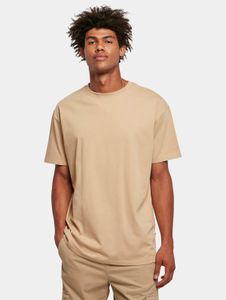 bequemes Urban Classics Herren T-Shirt 180 g/m² mit Baumwolle Beige
