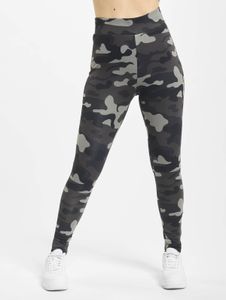 Pantalones elásticos de mujer Casual Urban Classics, 250 g/m², camuflaje.