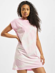 Casual Urban Classics women's T-shirt, 180 g/m², cotton, white/pink