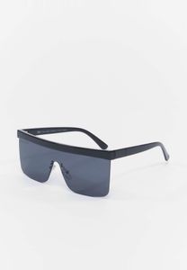 coole Urban Classics Unisex Sonnenbrille Straight Fit Schwarz/Weiß