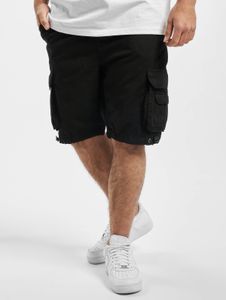 Casual URBAN CLASSICS men's shorts with drawstring and pockets, 200 g/m² cotton, black