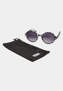 Gafas de sol unisex Moderne Urban Classics, estampado de leopardo, gris/negro