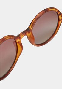 Lunettes de soleil unisexes Fashionable Urban Classics, imprimé léopard, marron