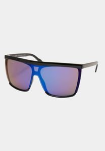 Occhiali da sole unisex Urban Classics alla moda, effetto specchio, neri