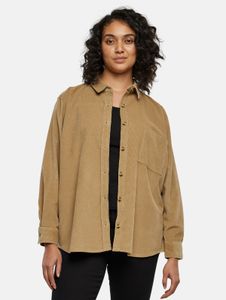 Polo de mujer Modern Urban Classics, 200 g/m², algodón, beige.
