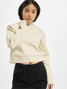 Soft Urban Classics women's stretch sweatshirt, 340 g/m², beige