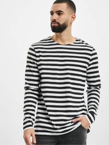 lässiges Urban Classics Herren Sweatshirt 180 g/m² mit Baumwolle Weiß/Schwarz