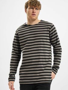 Sudadera cómoda para hombre de Urban Classics, 180 g/m², algodón, negro/gris