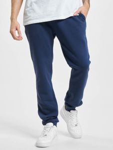 Modern URBAN CLASSICS men's trousers with drawstring and pockets, 300 g/m², navy