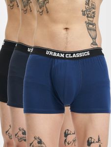 Short homme Urban Classics léger 160 g/m² en coton, bleu/noir