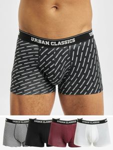 Pantaloncini da uomo Summer Urban Classics, elasticizzati 160 g/m², cotone, nero/rosso/bianco