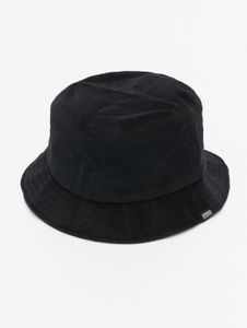 Casquette unisexe Casual Urban Classics en velours côtelé extensible et coton noir