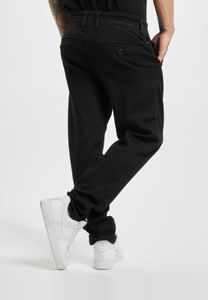 lässige Urban Classics Herren Jeans Stretch Reißverschluss Taschen mit Baumwolle Schwarz