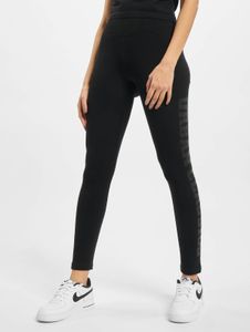 Versatili pantaloni elasticizzati da donna Urban Classics, 270 g/m² in cotone, neri