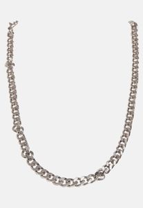 Comfortable Urban Classics unisex necklace, chain detail, silver