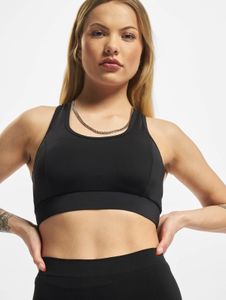 Casual Urban Classics Women's T-Shirt Stretch Slim Fit Mesh Black