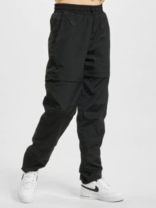 Modern Urban Classics women's trousers with drawstring and zipper, 99 g/m², black