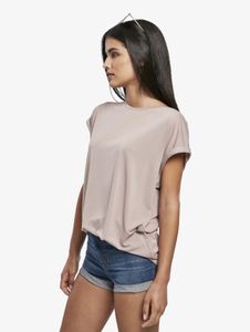 Camiseta de mujer Casual Urban Classics, 200 g/m², rosa antiguo