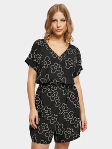 feminine Urban Classics women's dress with pockets, 115 g/m², black