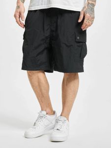Pantaloncini da uomo estivi URBAN CLASSICS con coulisse e tasche, 97 g/m², neri