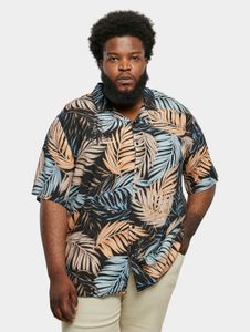 Modern Urban Classics men's polo shirt 115 g/m² black/multicolored