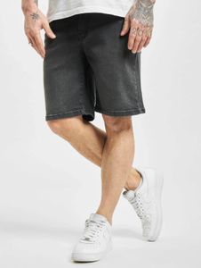 Summer Urban Classics Men's Stretch Shorts with Cotton, Black