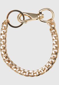 Comodo portafoglio unisex Urban Classics con dettaglio a catena, oro