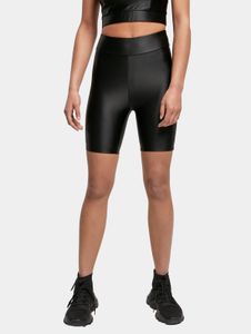 Lightweight Urban Classics women's shorts, stretch, 190 g/m², black