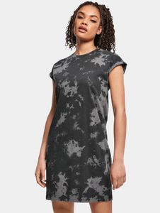 Vestido ligero de mujer URBAN CLASSICS de 180 g/m² con algodón, negro.