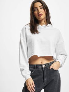 Felpa con cappuccio da donna Modern Urban Classics, oversize, 300 g/m², cotone, bianca