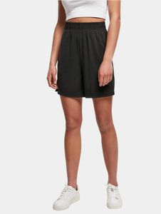 Summer Urban Classics women's shorts with pockets, 200 g/m², black