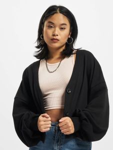 Giacca oversize da donna Urban Classics, 305 g/m², cotone, nera