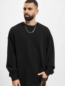 Sudadera Modern Urban Classics para hombre, puños acanalados, corte oversize, 305 g/m², color negro.