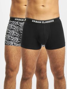 lässige Urban Classics Herren Shorts Stretch 160 g/m² mit Baumwolle Schwarz/Weiß