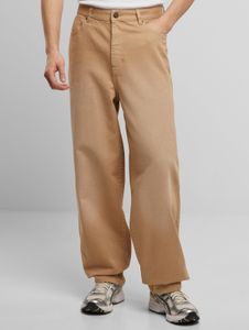 Pantalones vaqueros casuales para hombre URBAN CLASSICS de 150 g/m² con algodón, color beige.