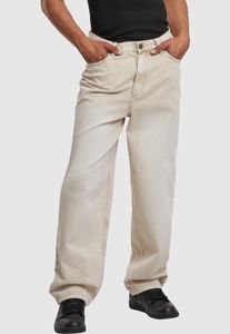 Comfortable Urban Classics men's jeans 150 g/m² with cotton, beige