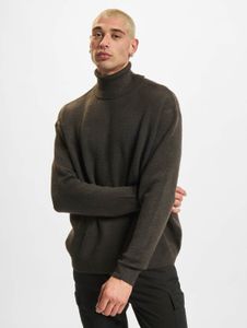 bequemes Urban Classics Herren Sweatshirt Stretch Rippbündchen Oversize Anthrazit