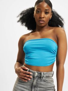 sporty Urban Classics women's stretch T-shirt 180 g/m² with cotton, blue