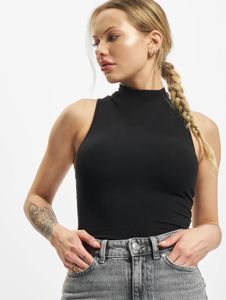 Stylish Urban Classics women's dress, stretch fabric 180 g/m² with cotton, black
