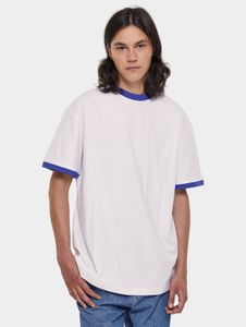 modernes Urban Classics Herren T-Shirt Oversize 180 g/m² mit Baumwolle Weiß