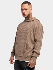 Modern URBAN CLASSICS men's hoodie with hood, 5 g/m² khaki