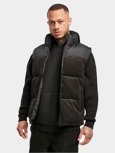 Chaqueta funcional para hombre URBAN CLASSICS con cremalleras, bolsillos, 136 g/m², negra.