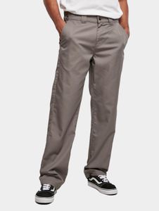 Pantalones vaqueros cómodos para hombre de URBAN CLASSICS con bolsillos con cremallera, algodón de 240 g/m², color gris.
