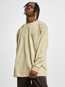 Sudadera oversize para hombre Soft Urban Classics, 220 g/m², de algodón, color beige.