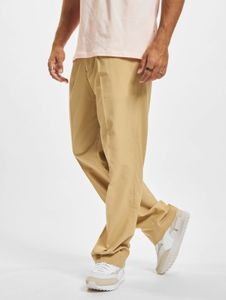 Jean homme Casual URBAN CLASSICS, coupe droite, poches zippées, beige