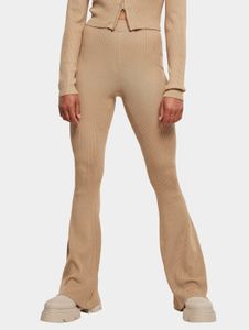 lässige Urban Classics Damen Hose 12 g/m² Beige