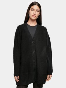 Chaqueta oversize para mujer Modern Urban Classics, 5 g/m², color negro.