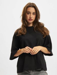 T-shirt oversize da donna Modern URBAN CLASSICS, 240 g/m², cotone, nera