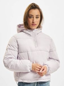 Chaqueta funcional Urban Classics para mujer con cordón ajustable y cremallera, 96 g/m², violeta claro.