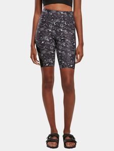 Pantalones cortos cómodos para mujer de Urban Classics, corte ajustado elástico, 250 g/m², color negro.
